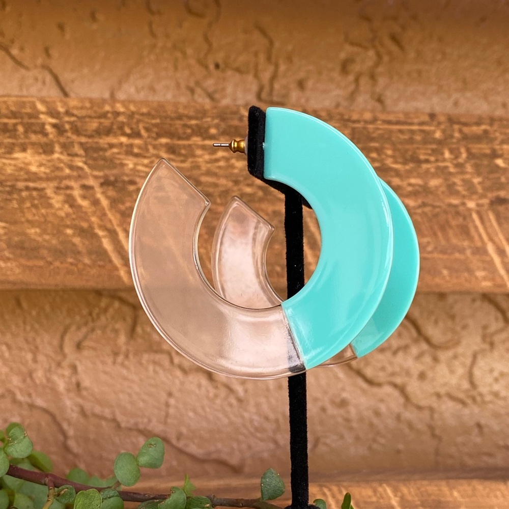 Earrings- Mint Green 2020 Trending Color